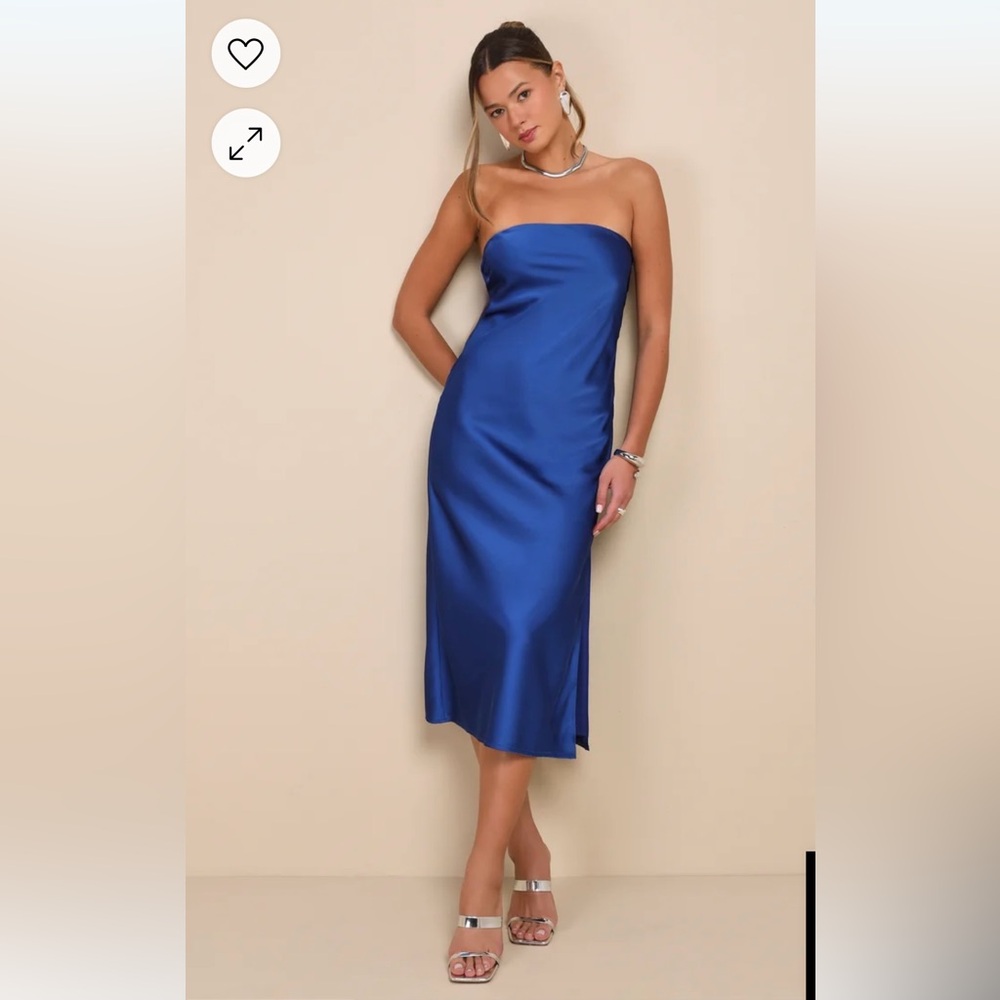 Lulus strapless dress